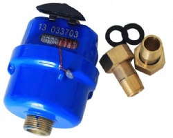 Brass water meter