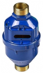 Brass water meter
