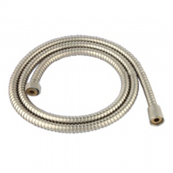 Pearl nickel plating double lock shower hose