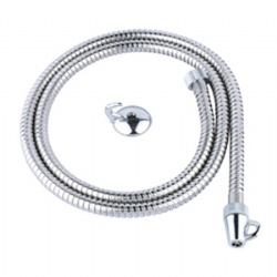 Stainless steel single lock washing hose